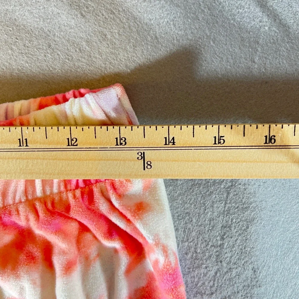 1221 | Justice Plus Tie Dye Graphic Tops Pants 5pc Bundle Orange Pink XL 16/18